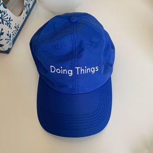 Doing Things Outdoor voices hat